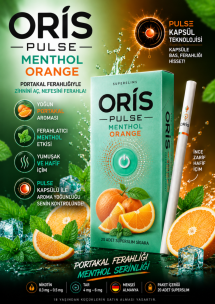 Oris Pulse Menthol Orange 1 KARTON