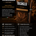TOSCANELLO CASTANO 1 KARTON (50) ADET