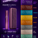 IQOS ILUMA i PRIME – Garnet Kırmızısı (ÖZEL RENK)+ Karışık TEREA 1 KARTON