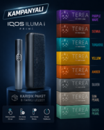 IQOS ILUMA i PRIME – Gece Siyahı + KARIŞIK TEREA (1 KARTON)