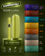 IQOS ILUMA i DUO – Yaprak Yeşili & + KARIŞIK TEREA (1 KARTON)