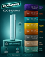 IQOS ILUMA i ONE – Breeze Blue & + KARIŞIK TEREA (1 KARTON)