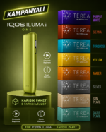 IQOS ILUMA i ONE – Yaprak Yeşili & + KARIŞIK TEREA (1 KARTON)