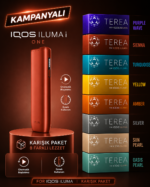 IQOS ILUMA i ONE – Canlı Pişmiş Toprak & + KARIŞIK TEREA (1 KARTON)