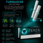 TURQUOISE IQOS ILUMA Dubai UAE TEREA 1 KARTON 200 STİCK