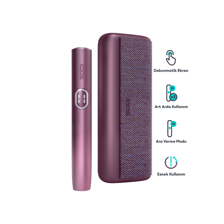 IQOS ILUMA i PRIME – Garnet Kırmızısı (ÖZEL RENK)