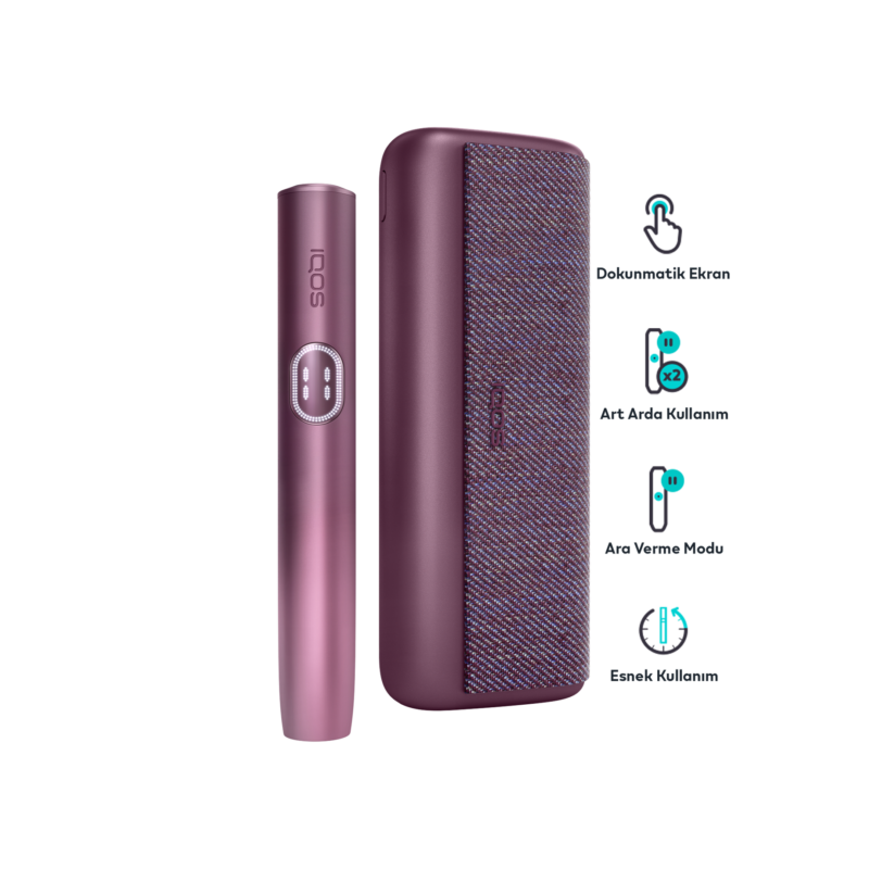 IQOS ILUMA i PRIME – Garnet Kırmızısı (ÖZEL RENK)