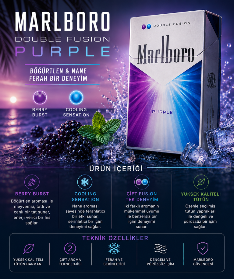 MARLBORO DOUBLE FUSION PURPLE (1 KARTON)