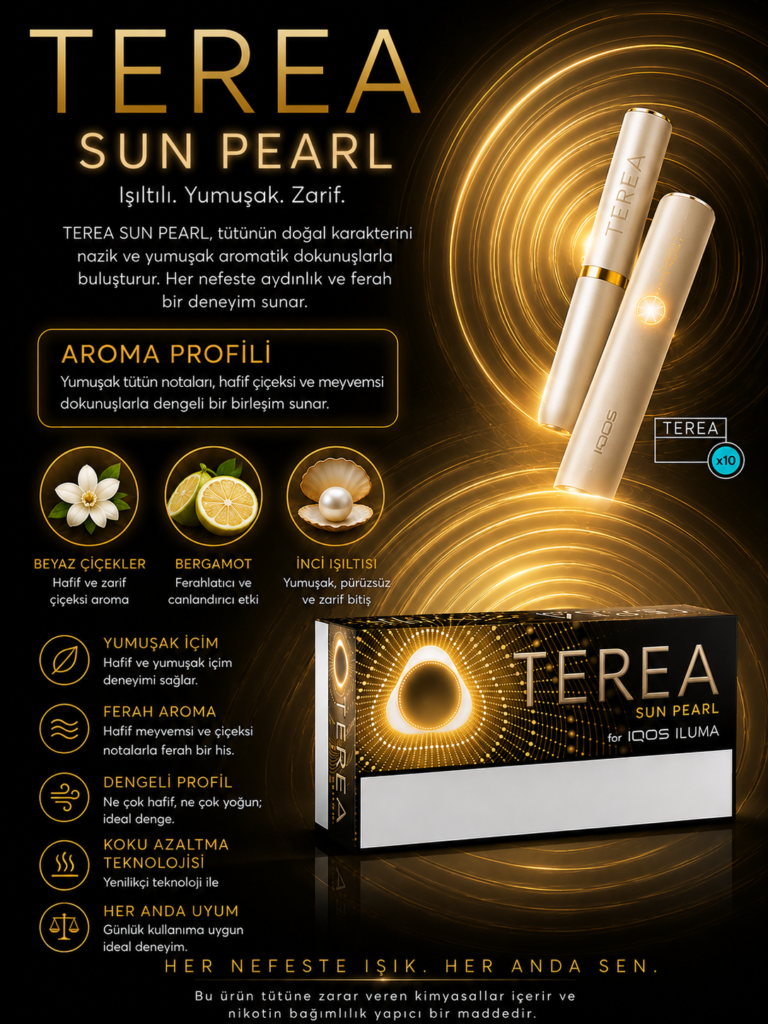 SUN PEARL IQOS ILUMA Dubai UAE TEREA 1 KARTON 200 STİCK